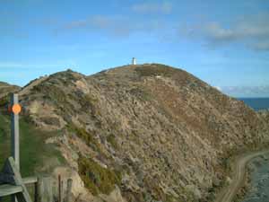 The Pencarrow Lighthouse from afar