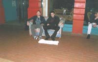 Busking on Courtenay Place